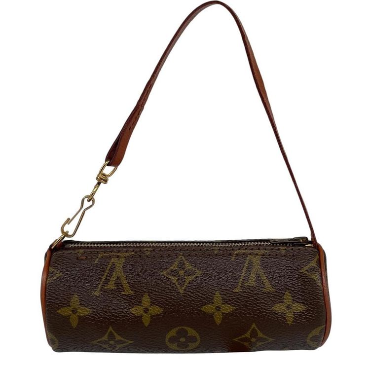 Pre-Loved Louis Vuitton Mini Pochette Papillon Monogram Canvas Bag imagen 4