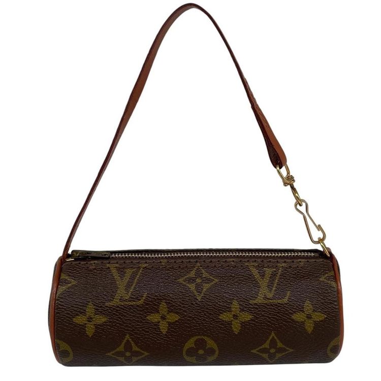 Pre-Loved Louis Vuitton Mini Pochette Papillon Monogram Canvas Bag imagen 1