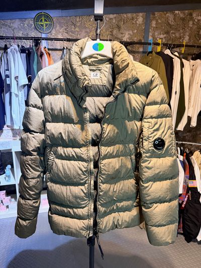 C.P. Company Down Padded Jacket Echo Chrome R