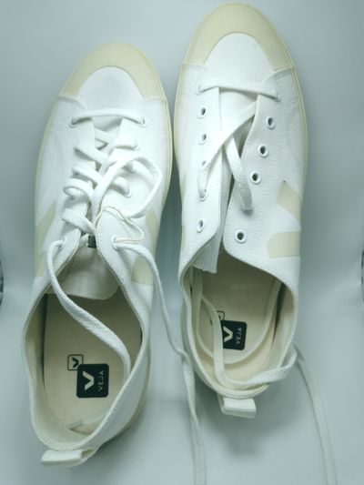 VEJA Nova Canvas Low Top Off-White Mens Sneakers EU 46 UK12