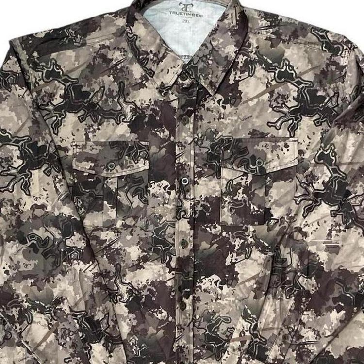 Immagine di Truetimber Camo Long Sleeve Shirt size XXL 2