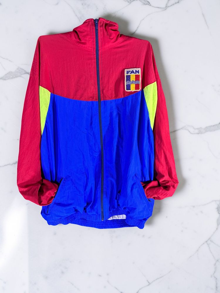 Other Color Block Zip-Up Jacket product image