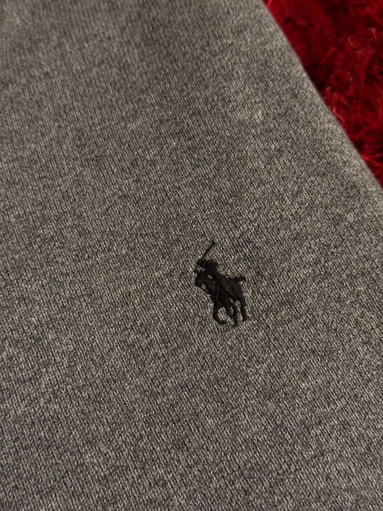 Immagine di Polo Ralph Lauren Sweter Grey – Klasyczny Knitwear – Crewneck – Stan Idealny 3