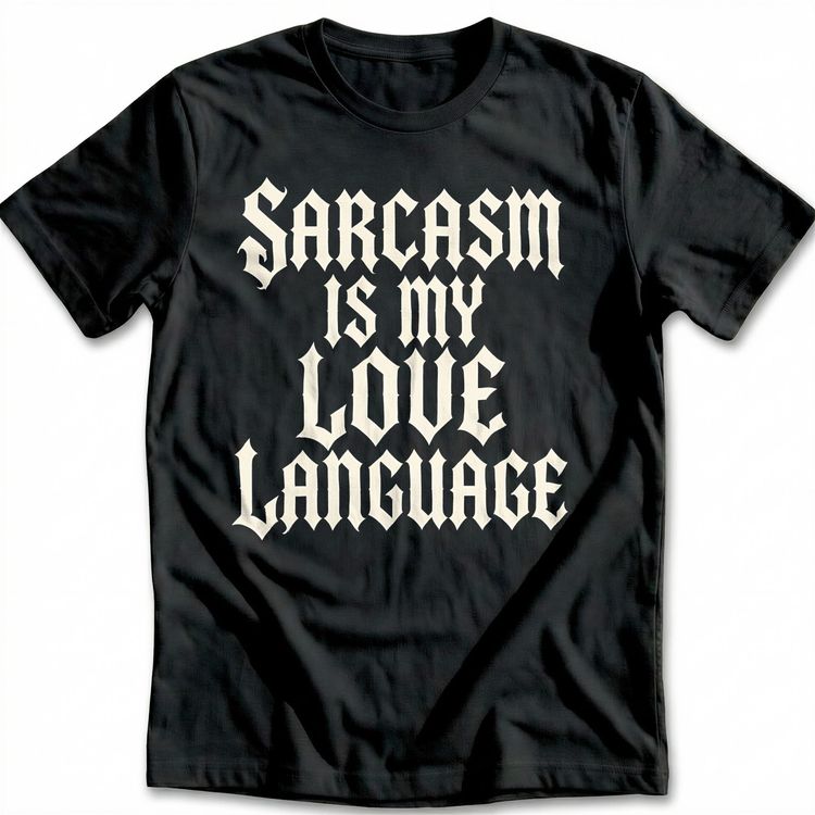 Sarcasm is my Love Language T-Shirt GC 4