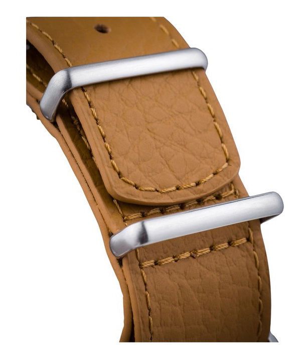 Orient Sports Leather Strap Apricot Dial Automatic Diver's RA-AC0Q05P10B RA-AC0Q05P30B 200M Men's Watch 5
