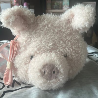 Jellycat London Plush Pig Bag