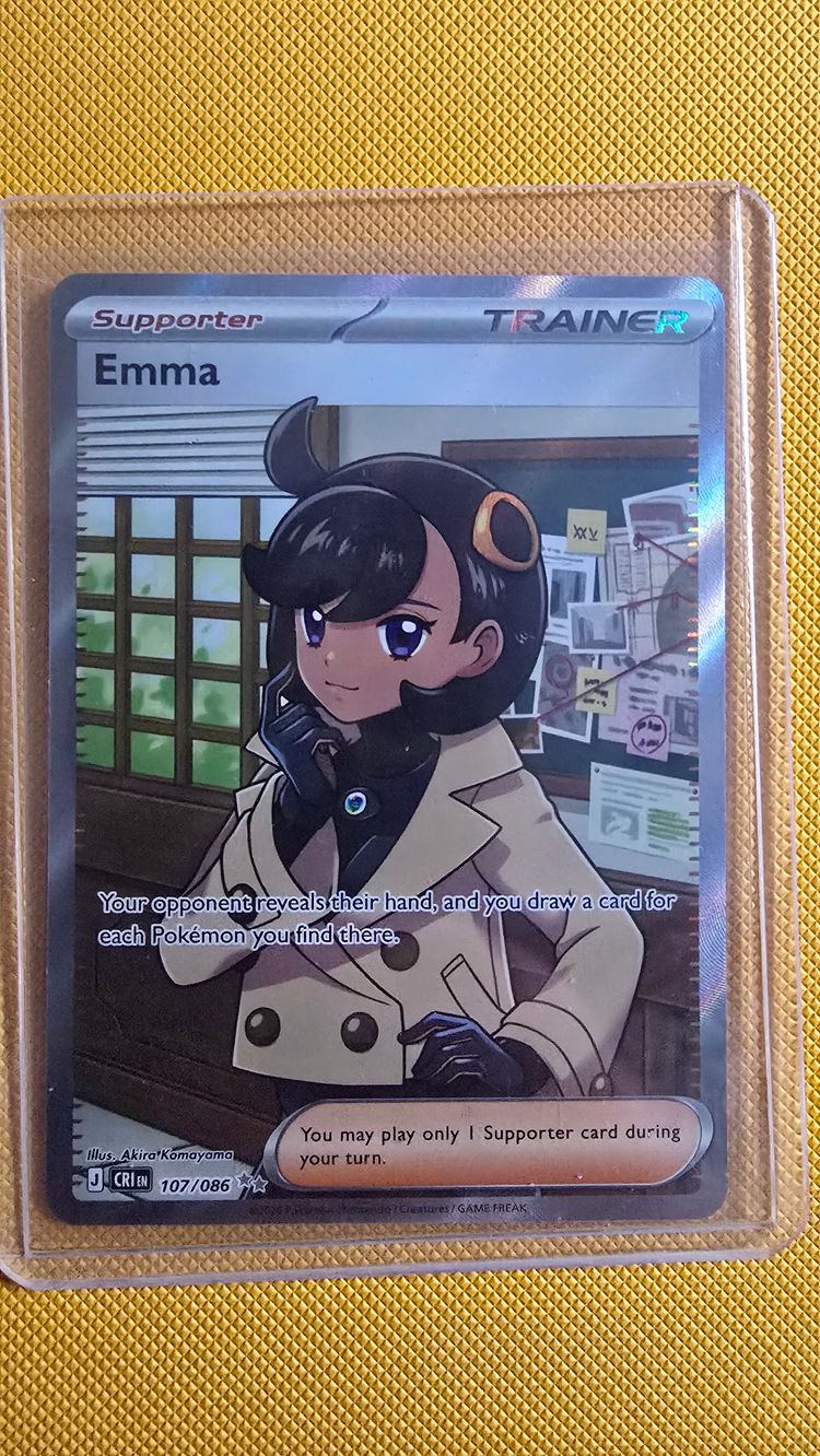 Emma Trainer Supporter Card
