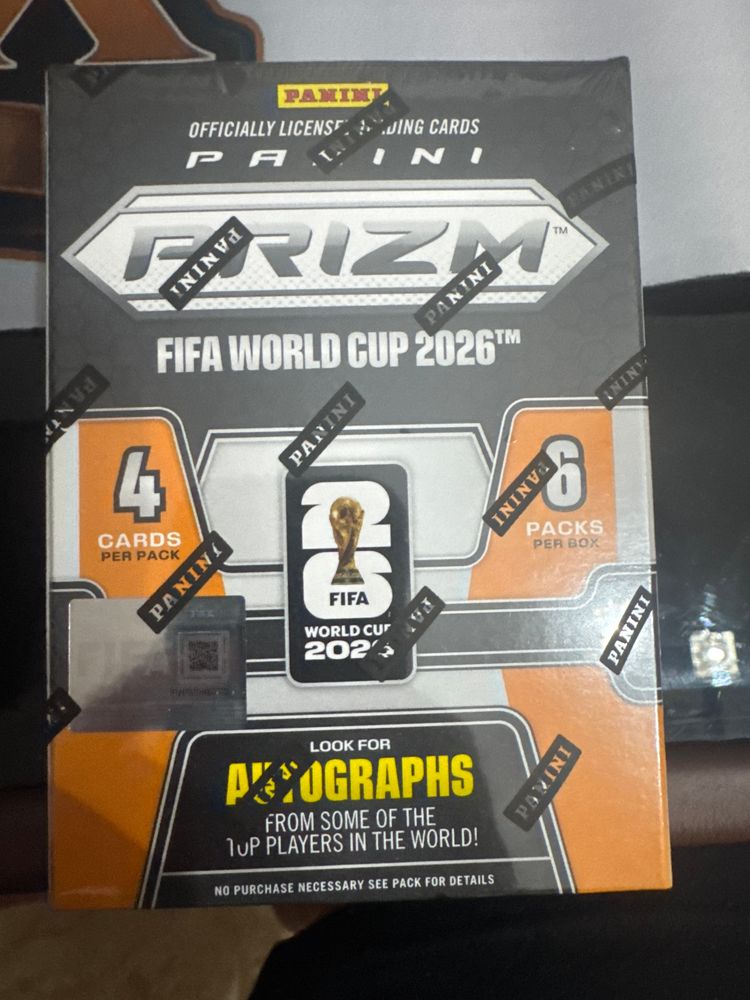 2x spot Panini Prizm Fifa World Cup 2026 Trading Cards Box