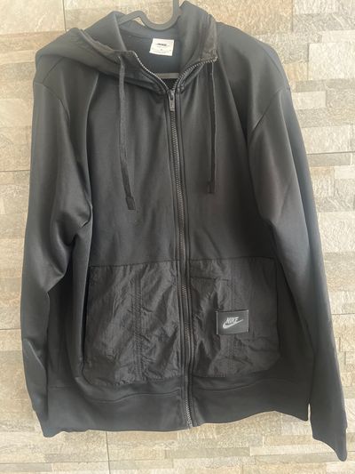 Nike Black Zip-Up Hoodie