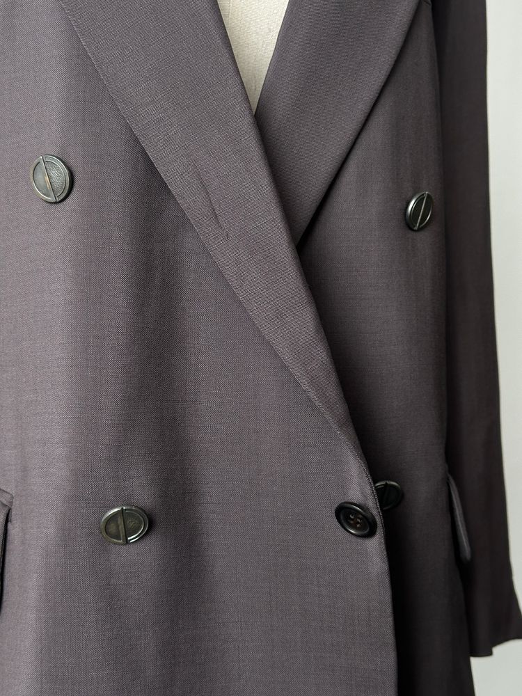 Christian Dior Monsieur 1980s Bespoke Button Double Breasted Blazer - M imagen 8
