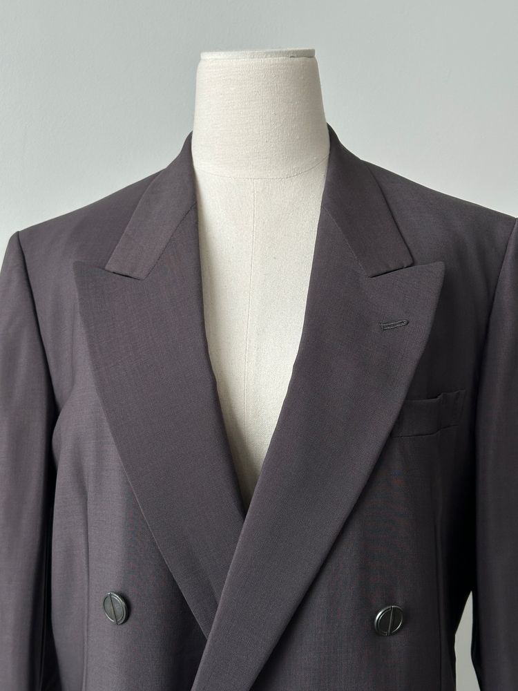 Christian Dior Monsieur 1980s Bespoke Button Double Breasted Blazer - M imagen 3