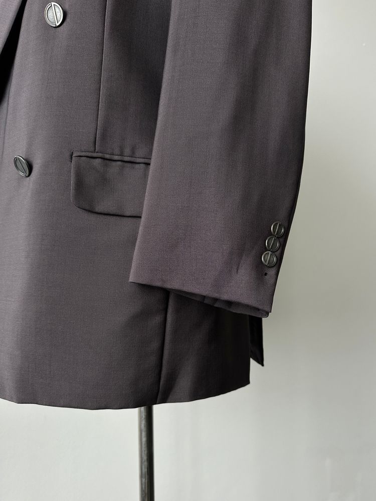 Christian Dior Monsieur 1980s Bespoke Button Double Breasted Blazer - M imagen 10