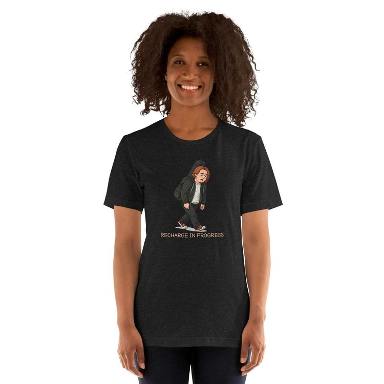 Lewis Capaldi Recharge In Progress Funny Graphic Comfort Tee Shirt