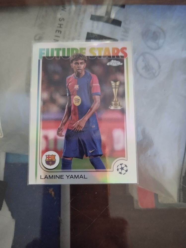 Future Stars Lamine Yamal Trading Card