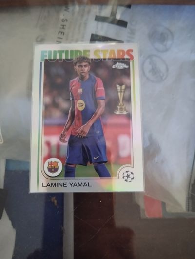 Future Stars Lamine Yamal Trading Card