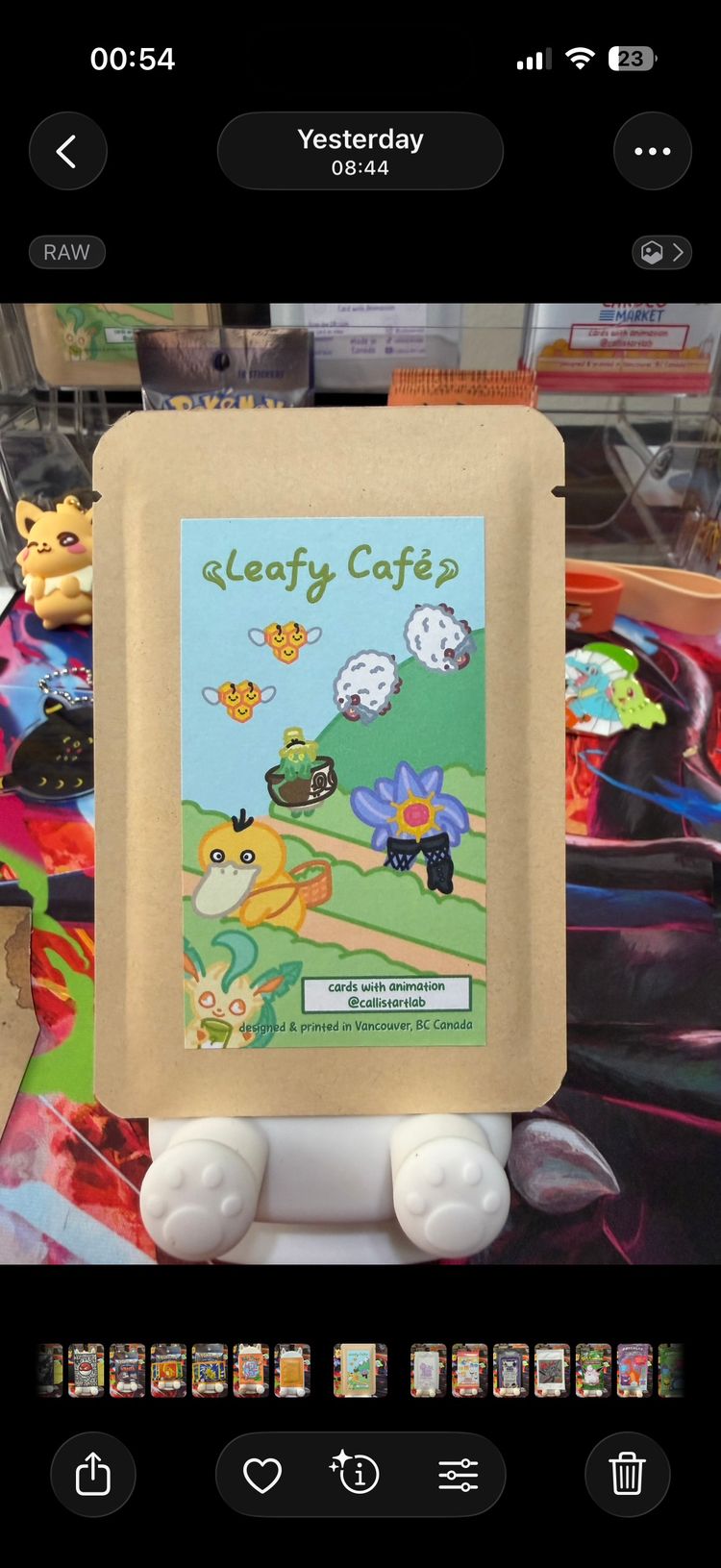 Other Leafy Cafe Fan Art Cards With Animations product image