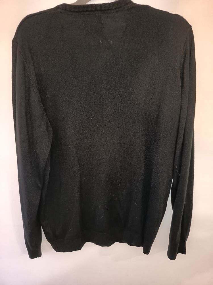 Immagine di M&S Collection Black V-Neck Sweater 3