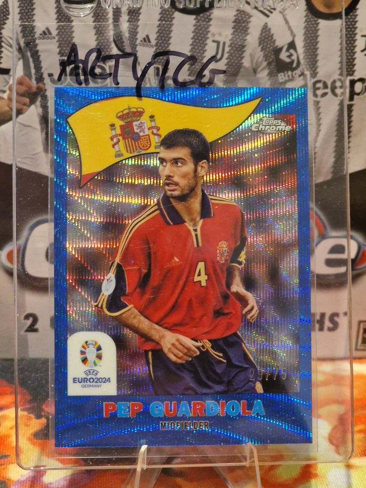 Topps Pep Guardiola Euro 2024 Soccer Card /75 product image