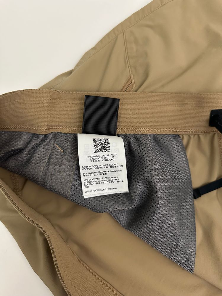 Arc’teryx Incendo Shorts 7” Brown Men’s XL Extra Large image 2