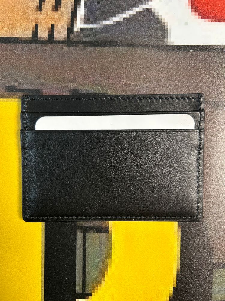 Gucci Black Leather Card Holder NO BOX image 2