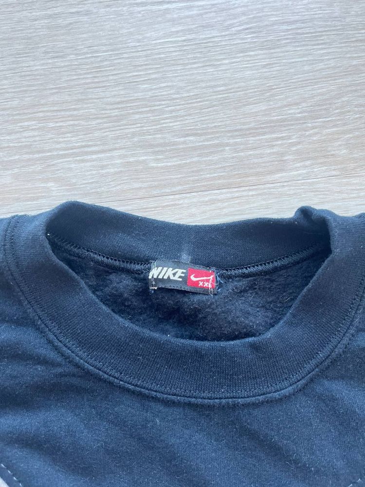 Nike upcycled Black And Grey Sweatshirt 4
