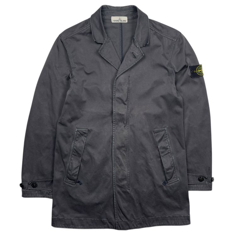 S/S 16 Stone Island David Jersey Trench Coat imagen 1