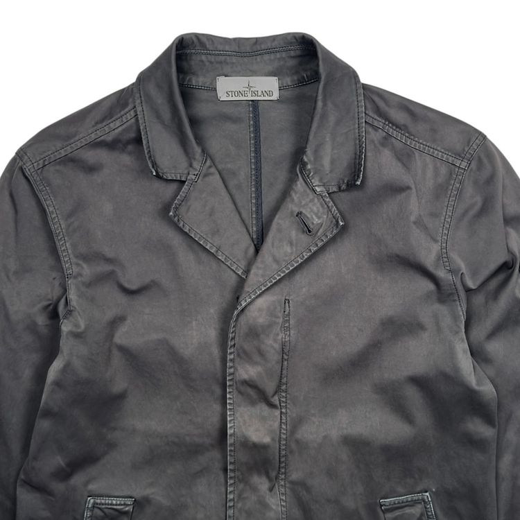 S/S 16 Stone Island David Jersey Trench Coat imagen 3