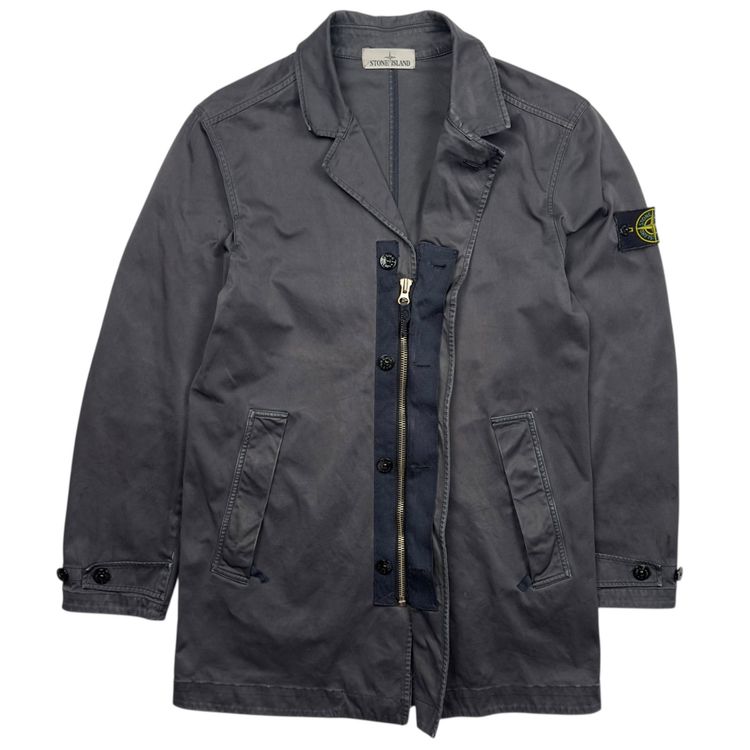S/S 16 Stone Island David Jersey Trench Coat imagen 4