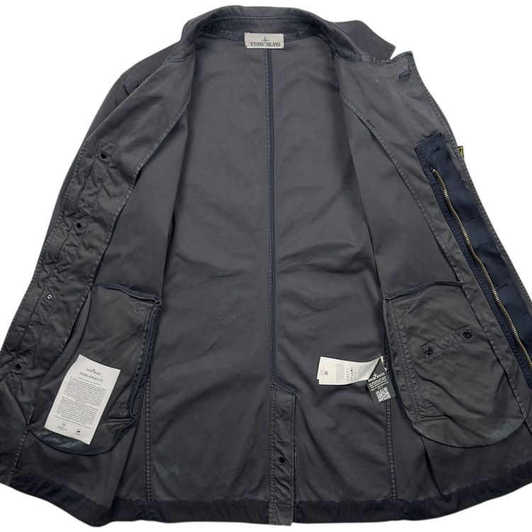 S/S 16 Stone Island David Jersey Trench Coat imagen 8