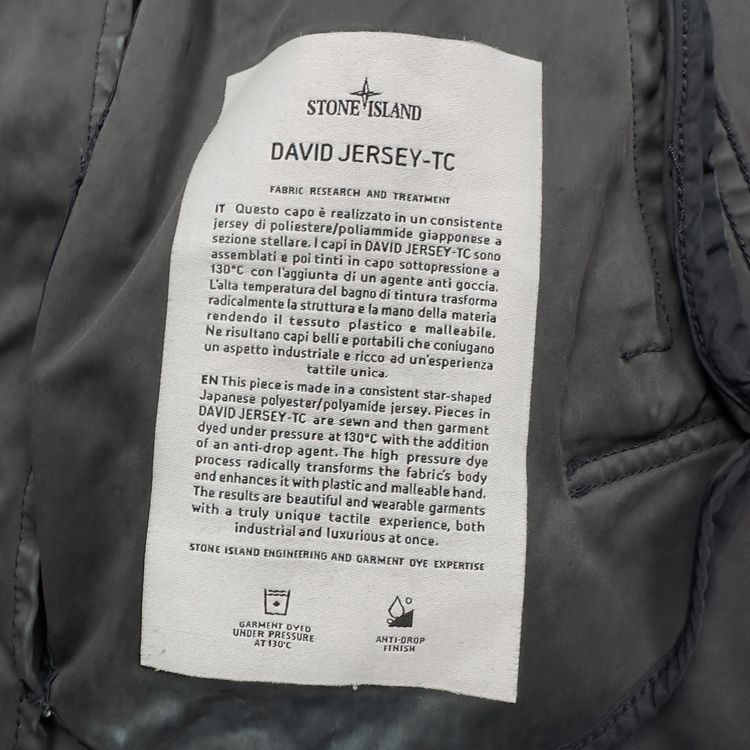 S/S 16 Stone Island David Jersey Trench Coat imagen 10