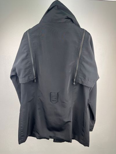 Trussardi Jeans black jacket with detachable sleeves 3
