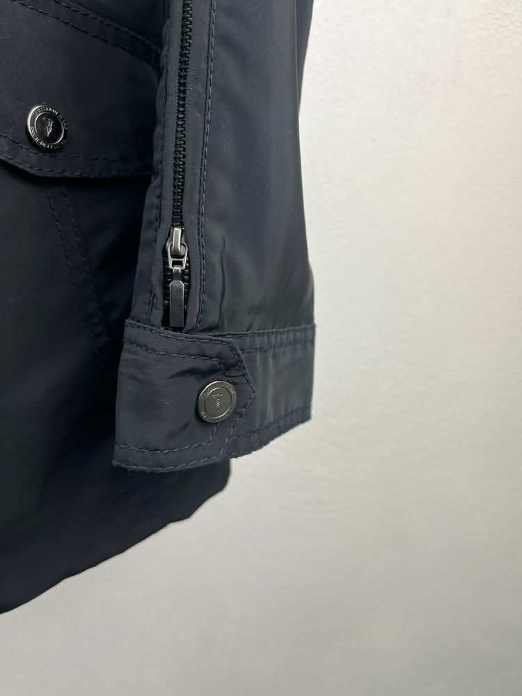 Trussardi Jeans black jacket with detachable sleeves 5