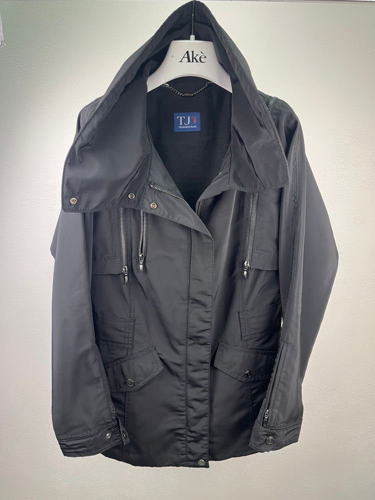Trussardi Trussardi Jeans black jacket with detachable sleeves product image