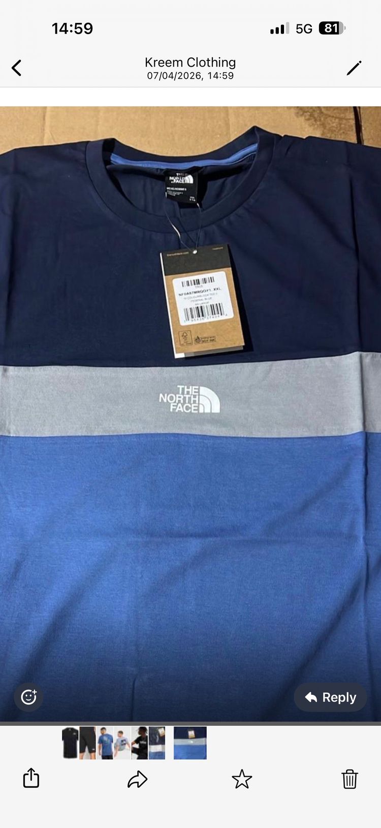The North Face Color Block T-Shirt