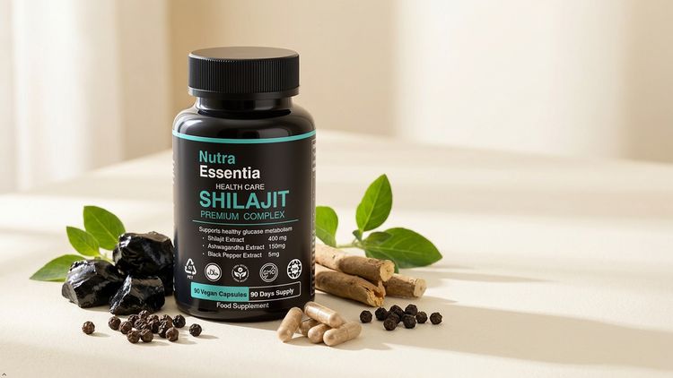 Nutra Essentia Shilajit Premium Complex - 90 Capsules obraz 4