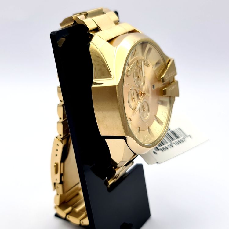 Diesel DZ4360 Mens Watch Stainless Steel Gold Dial image 7