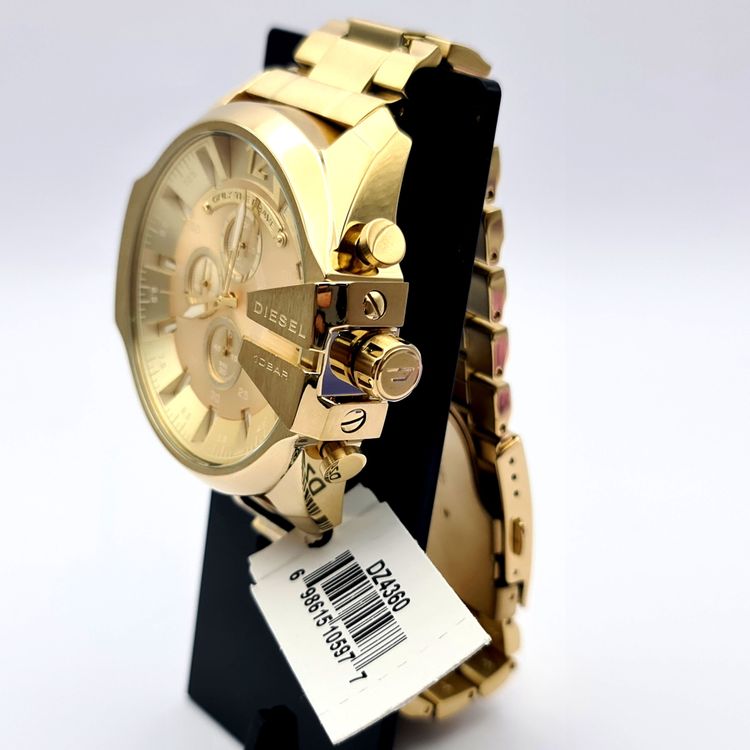 Diesel DZ4360 Mens Watch Stainless Steel Gold Dial image 2