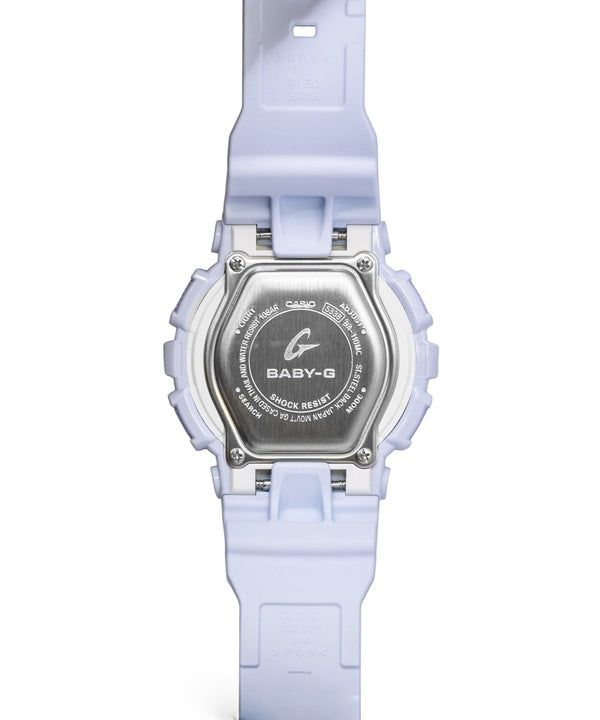 Immagine di Casio Baby-G Analog Digital Resin Strap White Dial Quartz BA-110MC-7A 100M Women's Watch 2