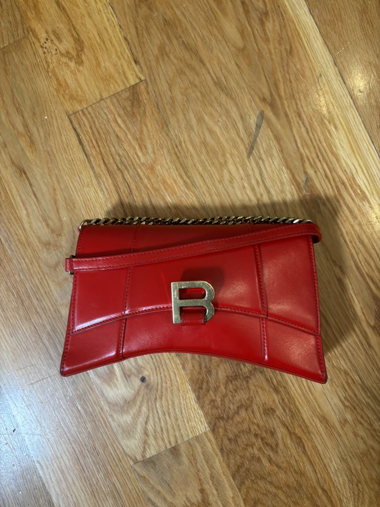 Balenciaga Balenciaga red leather handbag product image