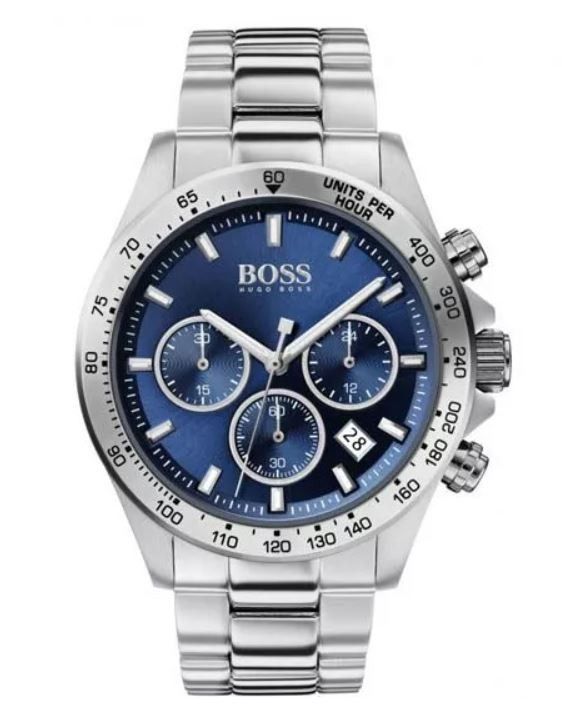 Hugo Boss HB1513755 Hero Silver Wristwatch for men