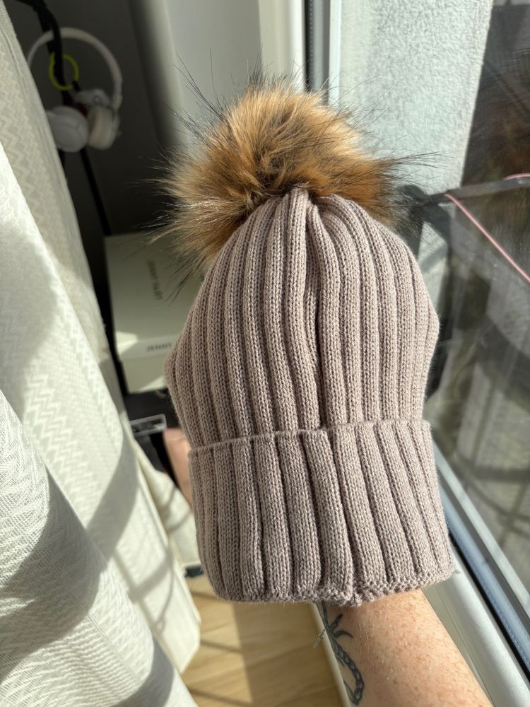 The North Face Knit Beanie With Pom Pom image 2