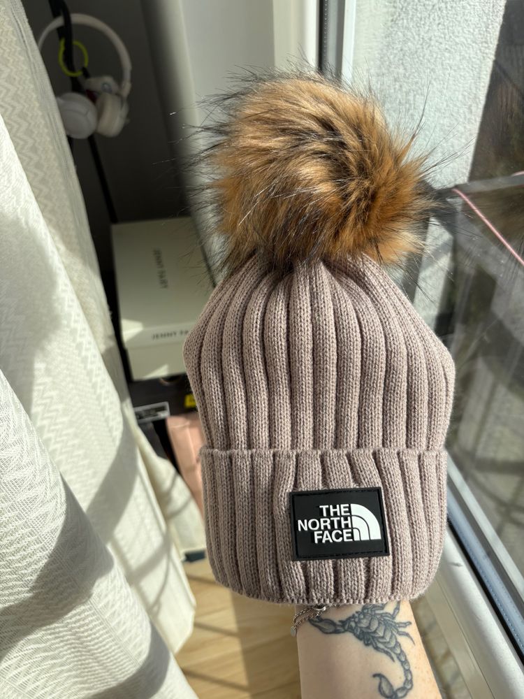 The North Face Knit Beanie With Pom Pom image 1