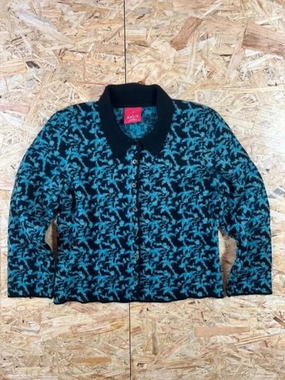 K&Us Stockholm Patterned Wool Cardigan