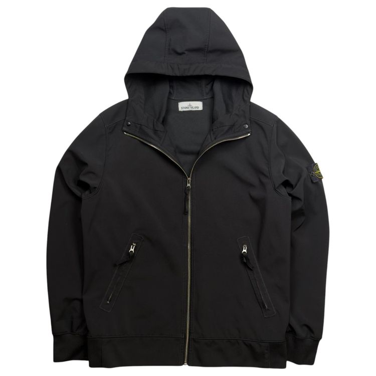 S/S 18 Stone Island Light Soft Shell R Jacket - Black 2