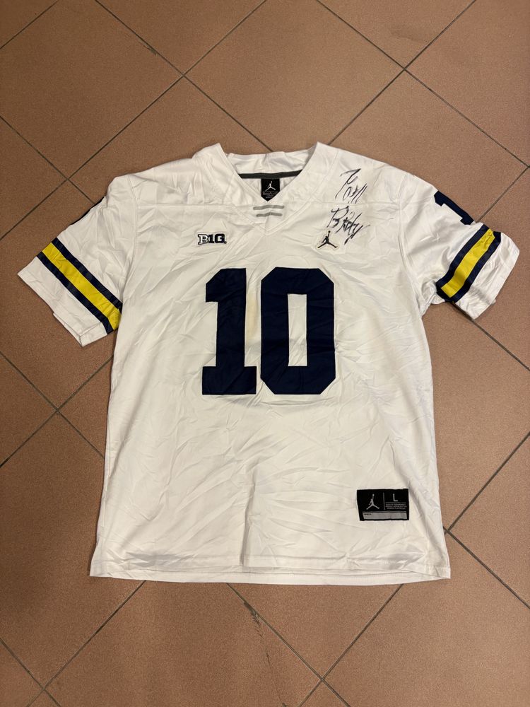 Jordan Sports Jersey With Number 10 And Brady Name
