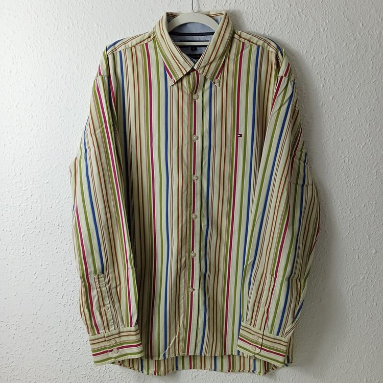 Tommy Hilfiger Striped Button-Up Shirt