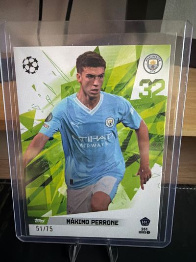 Maximo Perrone Manchester City /75