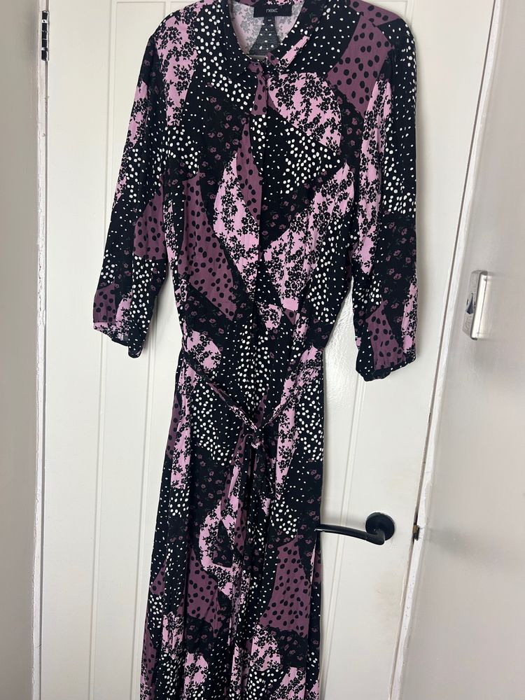 next patterned long dress obraz 1