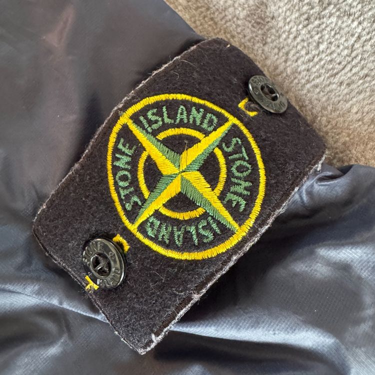 Stone Island Navy Micro Rip Stop 7 Den Quilted Jacket - XXL image 4