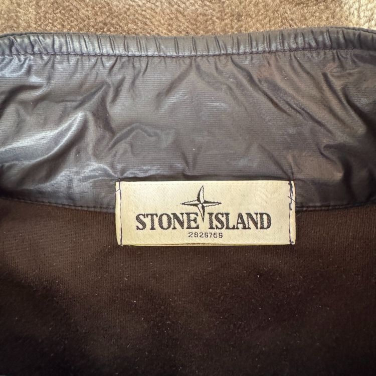 Stone Island Navy Micro Rip Stop 7 Den Quilted Jacket - XXL image 3